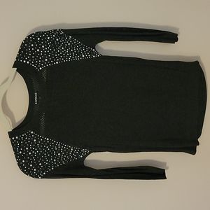 Express Blouse w/sequin embellishments